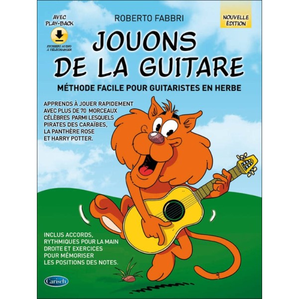 jouons de la guitare roberto fabbri couverture