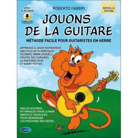 jouons de la guitare roberto fabbri couverture