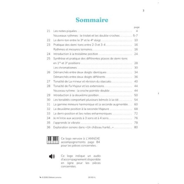 la méthode d'alto pour les debutants volume 2 extrait