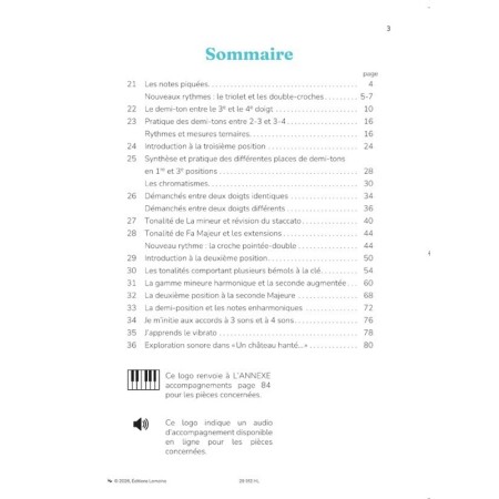 la méthode d'alto pour les debutants volume 2 extrait