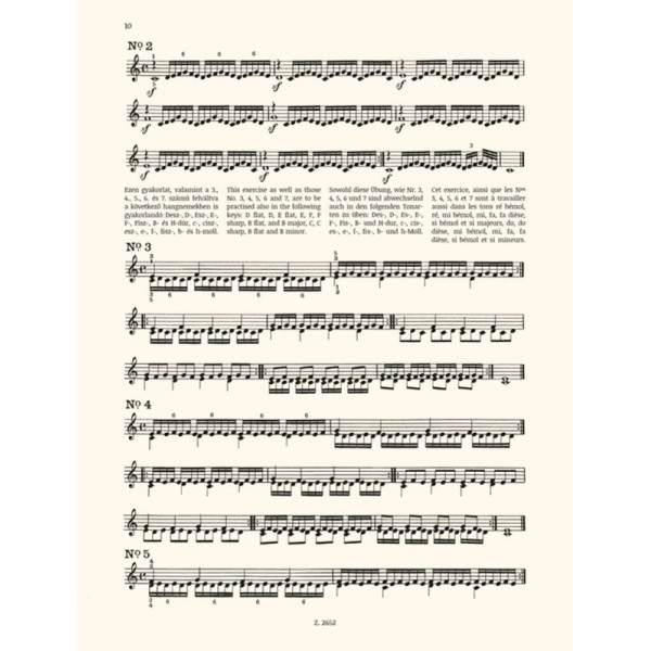 exercices de doigts de dohnanyi partition piano extrait
