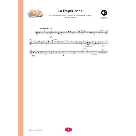 partition le petit clarinettiste gourmand  extrait