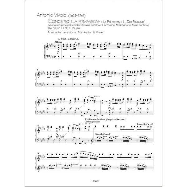 partition piano 4 saisons vivaldi couverture