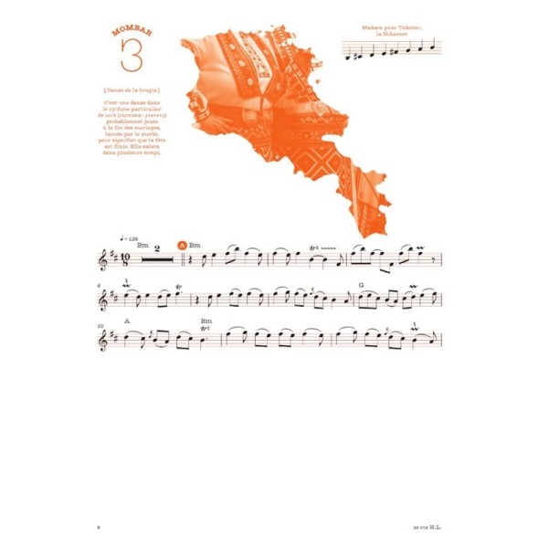 partition balkan tunes easy pour clarinette extrait