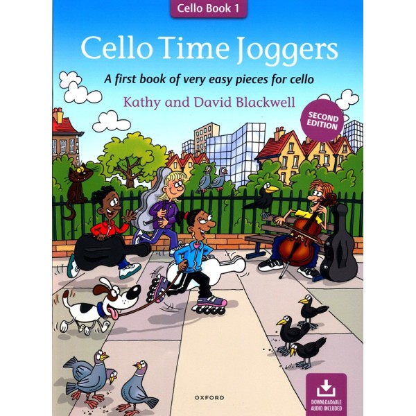 partition cello time joggers book 1 couverture