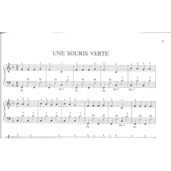 chansons enfantines transcrites pour l accordeon par manu maugain extrait