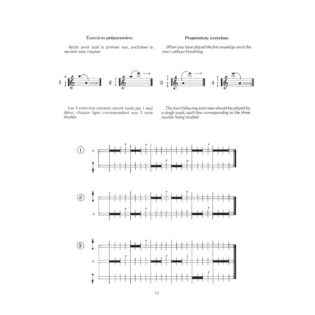 partition d'occasion nicolas brochot les cahiers de la flute extrait