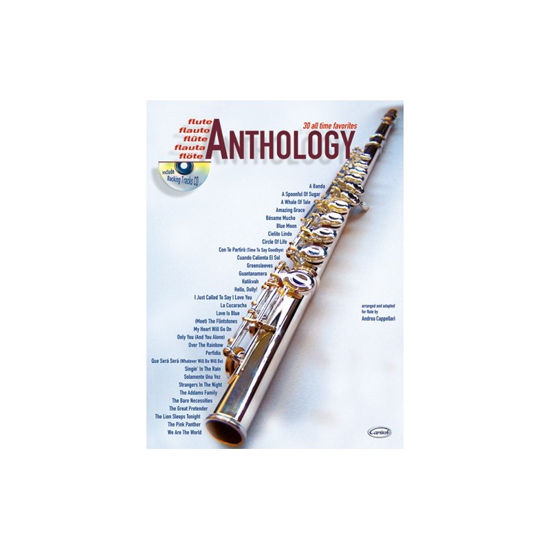 Partition flûte ANTHOLOGY 30 all time favorites -