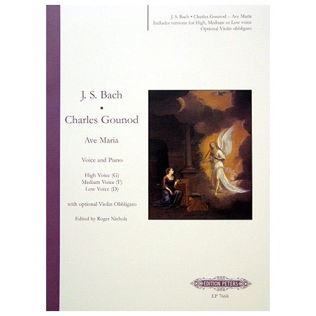 Gounod Ave maria partition chant