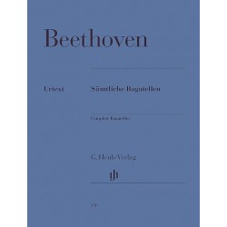 Beethoven Bagatelles complètes partition