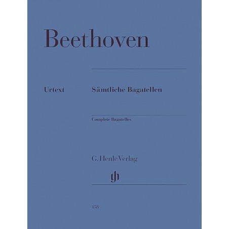 Beethoven Bagatelles complètes partition