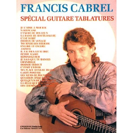 Francis cabrel partition guitare tablatures