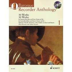 BAROQUE RECORDER ANTHOLOGY VOL1 AVIGNON