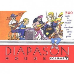 DIAPASON ROUGE 300 CHANTS GUITARE AVIGNON