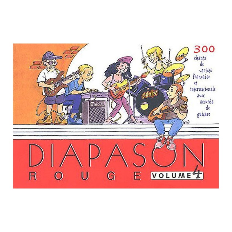 DIAPASON ROUGE 300 CHANTS GUITARE AVIGNON