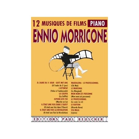 Partition Ennio Morricone pour piano - Avignon Nîmes Marseille