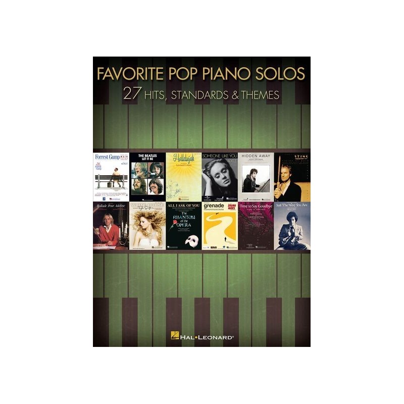 FAVORITE POP PIANO SOLOS HL00312523