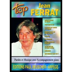 Partition Jean Ferrat pour chant et piano