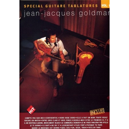 GOLDMAN - SPECIAL GUITARE TABLATURE - VOL1