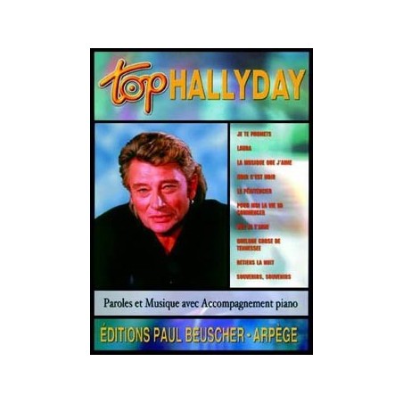 PARTITION JOHNNY HALLYDAY TOP BEUSCHER VOLUME 1