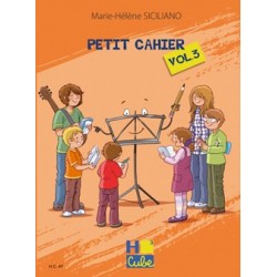 siciliano petit cahier vol 3 partition