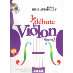 Je débute le violon volume 2 - Le kiosque à musique Avignon
