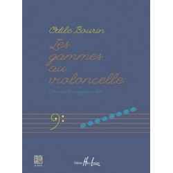 Odile Bourin Les gammes au violoncelle HL28910 le kiosque à musique Avignon