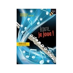 DESHAYES ECOUTE JE JOUE volume 1 - Méthode de flûte traversière