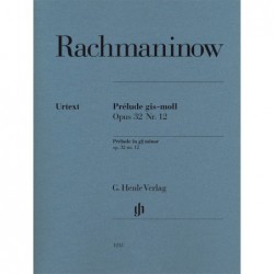 RACHMANINOFF PRELUDE OPUS 32 N°12 HENLE HN1213