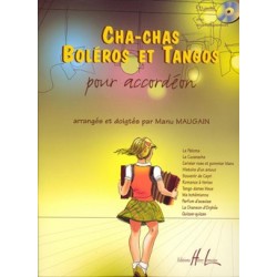 Partition Accordéon Cha-chas, Boléros, tangos - kiosque musique Avignon