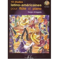 Etudes latino américaines partition flûte