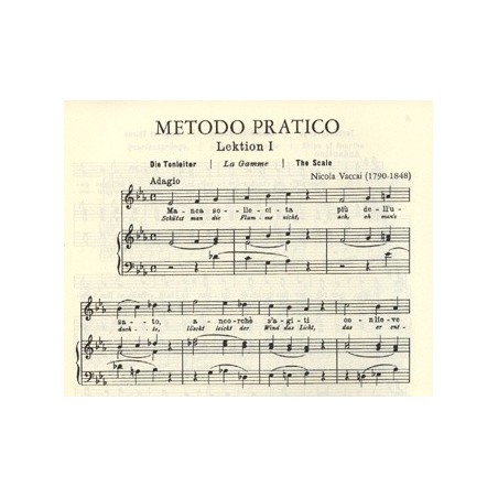 METODO PRATICO - Voix élevée