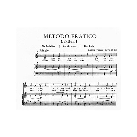 METODO PRATICO - Voix moyenne