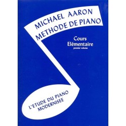 aaron cours élémentaire volume 1 partition