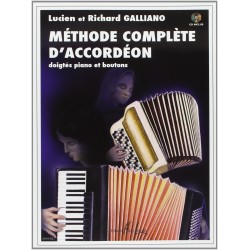 Galliano Méthode complète d'accordéon HL28584 Le kiosque à musique Avignon