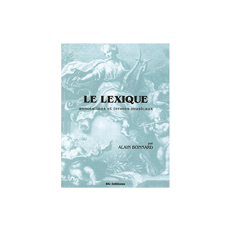 Alain Bonnard le lexique