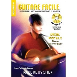GUITARE FACILE VOLUME 8 ROCK  PAUL BEUSCHER PB724