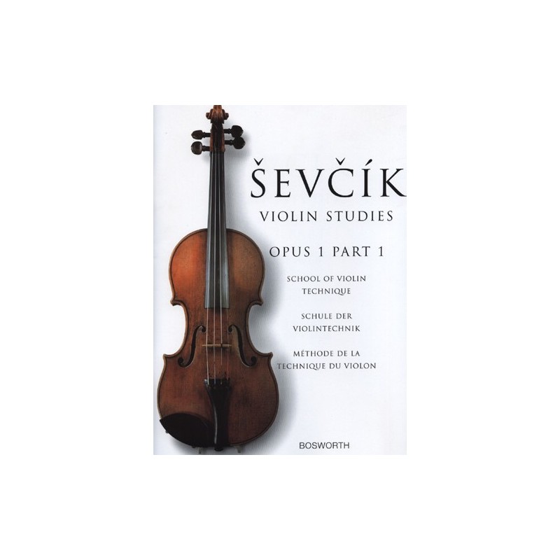 SEVCIK ETUDES OPUS 1 PART 1 POUR VIOLON