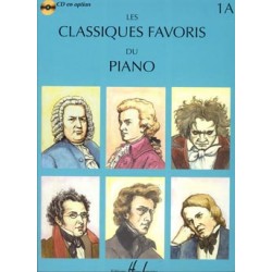 Les classiques favoris du piano 1A partition