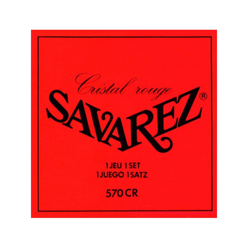 CORDES GUITARE CLASSIQUE SAVAREZ ROUGES CORDES GUITARE CLASSIQUE SAVAREZ ROUGES