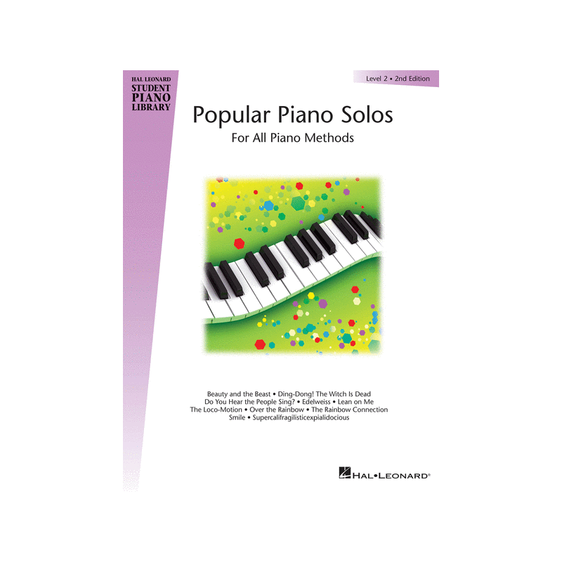 Popular piano solos volume 2 partition piano