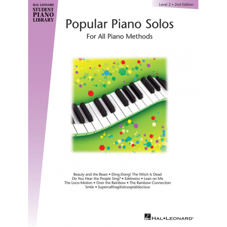 Popular piano solos volume 2 partition piano