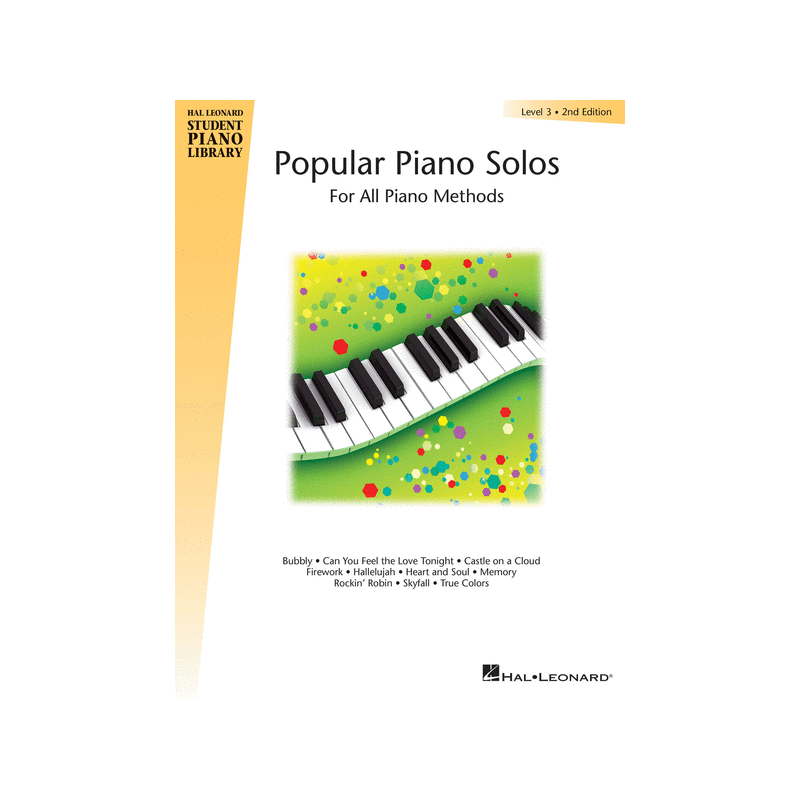 popular piano solos level 3 partition piano
