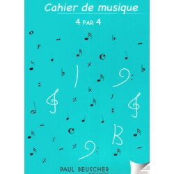 cahier de musique Avignon