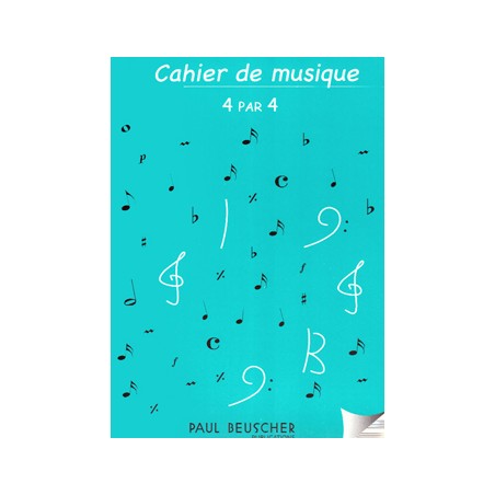 cahier de musique Avignon