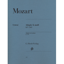mozart adagio si mineur partition piano