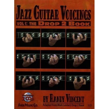 PARTITION RANDY VINCENT JAZZ GUITAR VOICINGS SH177