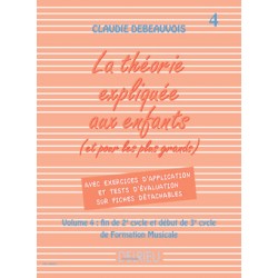 Debeauvois la théorie expliquée aux enfants partition