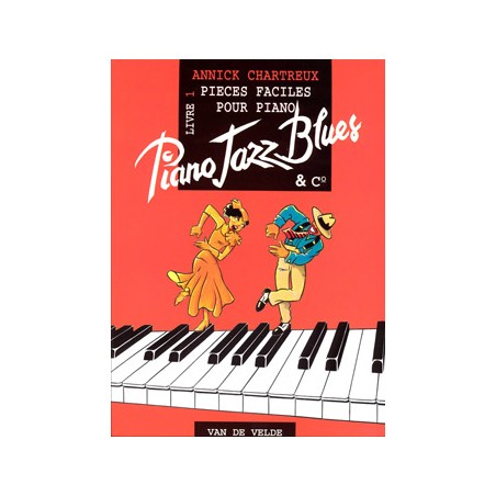 annick chartreux piano jazz blues partition
