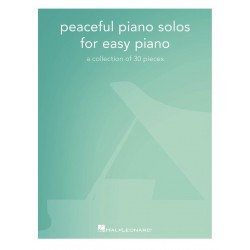 Partition Peaceful Piano solos for easy piano HL00286428 le kiosque à musique Avignon